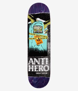 Anti Hero Taylor Infectious Waste 8.38" Planche de skateboard (multi)