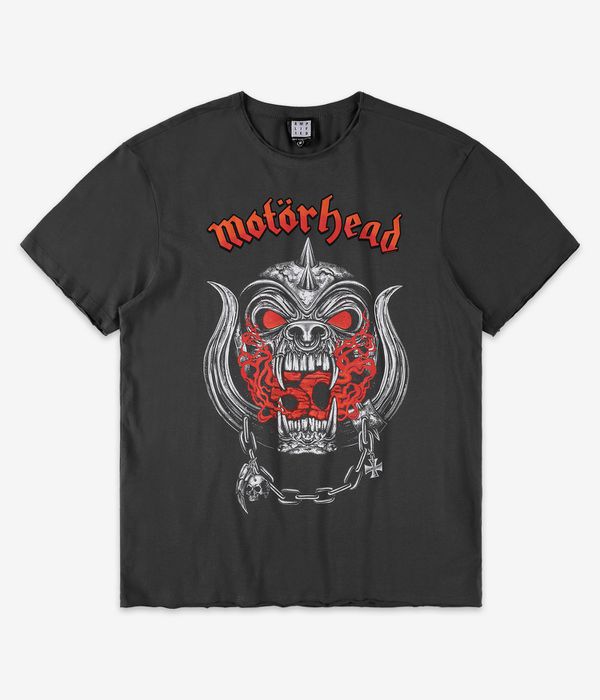Amplified Motorhead Warpig Flames T-Shirt (charcoal)