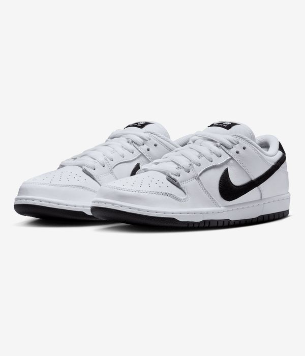 Nike SB Dunk Low Pro Shoes (white white black)