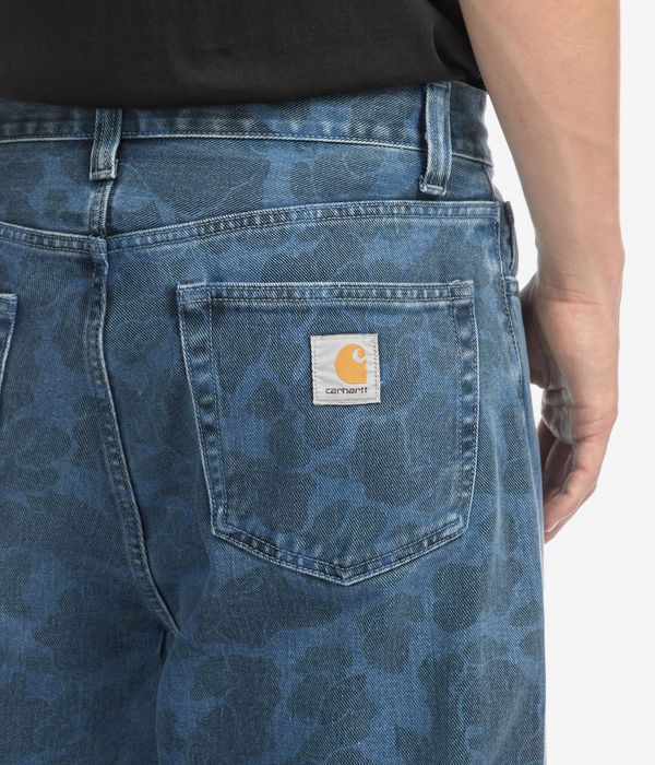Carhartt WIP Duck Landon Maitland Camo Jeans (blue bleached)