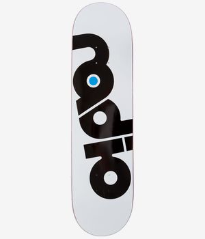 Radio OG Logo 8.375" Skateboard Deck (white)