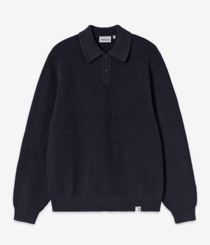 Carhartt WIP Miles Polo Long sleeve (black)