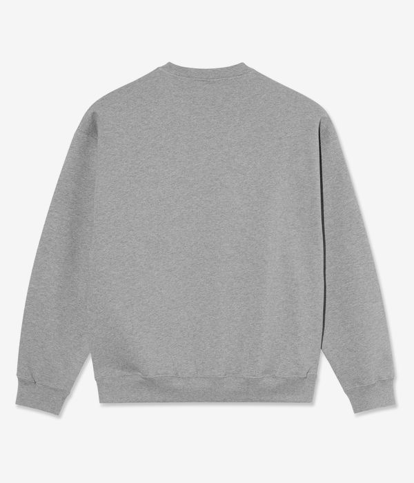 Polar Dave Surf Logo Felpa (heather grey)