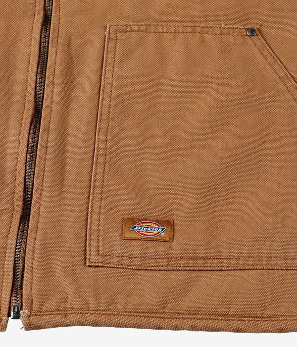 Dickies x Thrasher Logo Chaleco (brown duck)