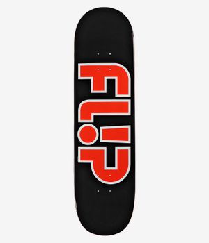 Flip Team Outlined 8.5" Planche de skateboard (black)