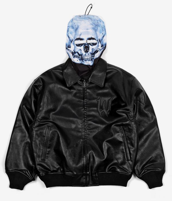 Wasted Paris Bury Varsity Veste (black)