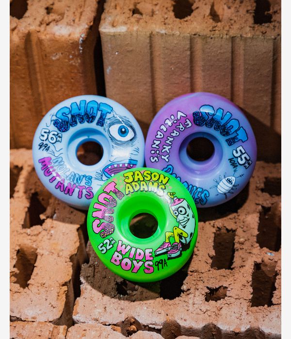 Snot Nolan's Mutants Conical Roues (ice blue) 56 mm 99A 4 Pack