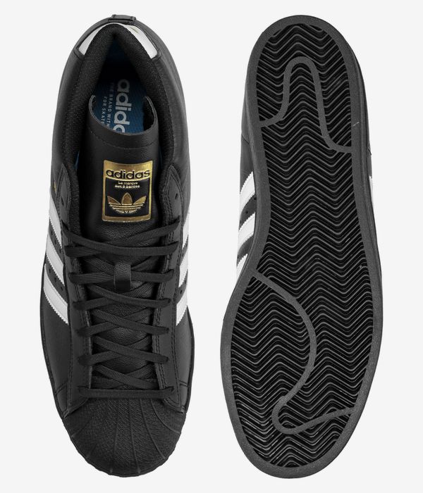 adidas Skateboarding Pro Model ADV Shoes (core black white gold)