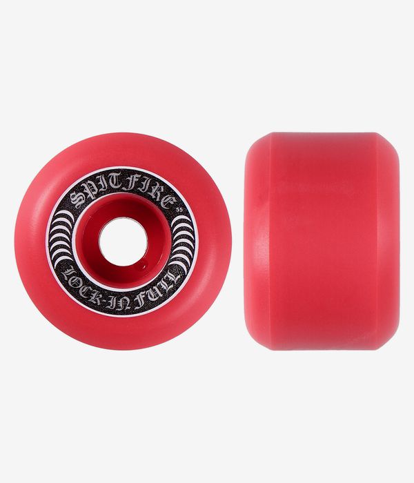 Spitfire Formula Four Lock In Full Roues (red) 55 mm 99A 4 Pack