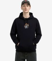Santa Cruz Burnt Opus Front sweat à capuche (black)