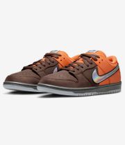 Nike SB Dunk Low Pro Schoen (safety orange wolf grey baroque)