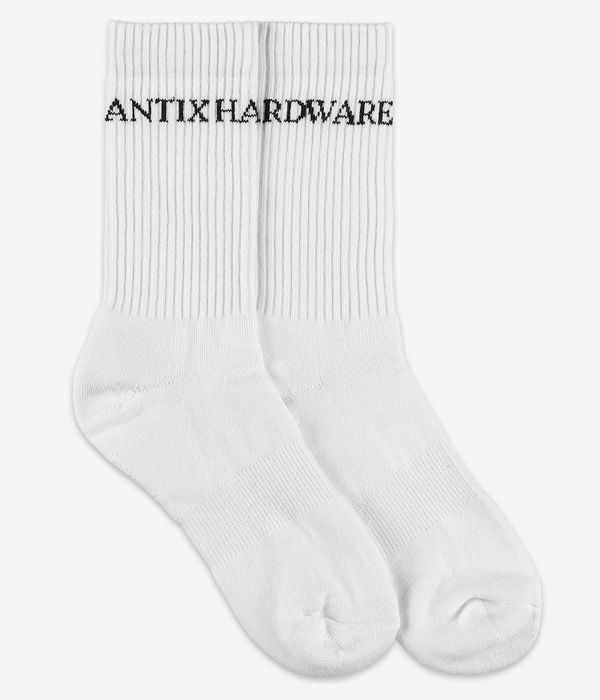 Antix Scriptum Socks US 6-13 (white) 3 Pack