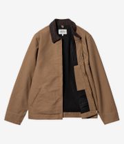 Carhartt WIP Detroit Organic Dearborn Jacke (hamilton brown tobacco rinsed)