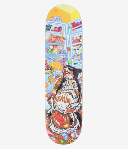Santa Cruz Braun Munchies Everslick 8 25 Deck Multi Buy At Skatedeluxe Innovative skateboards and artwork from the beginning 'til the end. skatedeluxe