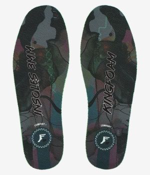 Footprint King Foam Flat Low Insoles US 4-14 (black camo white)