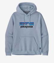 Patagonia P-6 Logo Uprisal Hoodie (steam blue)
