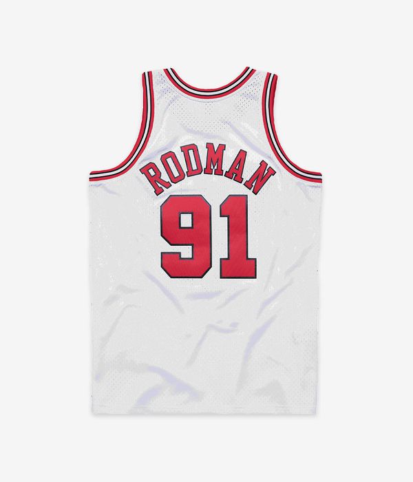 Mitchell & Ness NBA Chicago Bulls Dennis Rodman Player Burst Mesh Tank  krepšinio T-Shirt