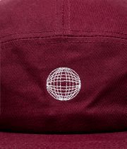 skatedeluxe Global 5 Panel Cappellino (bordeaux)