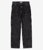 Carhartt WIP W' Nashua Doube Knee Smith Jeans women (black stone washed)