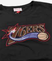 Mitchell & Ness Philadelphia 76ers Color Blocked T-Shirty (black)