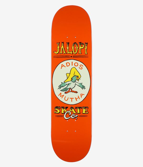 Anti Hero Jalopi Returns 8.25" Skateboard Deck (orange)