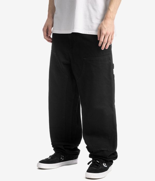 Carhartt WIP Double Knee Pantalons (black rinsed)