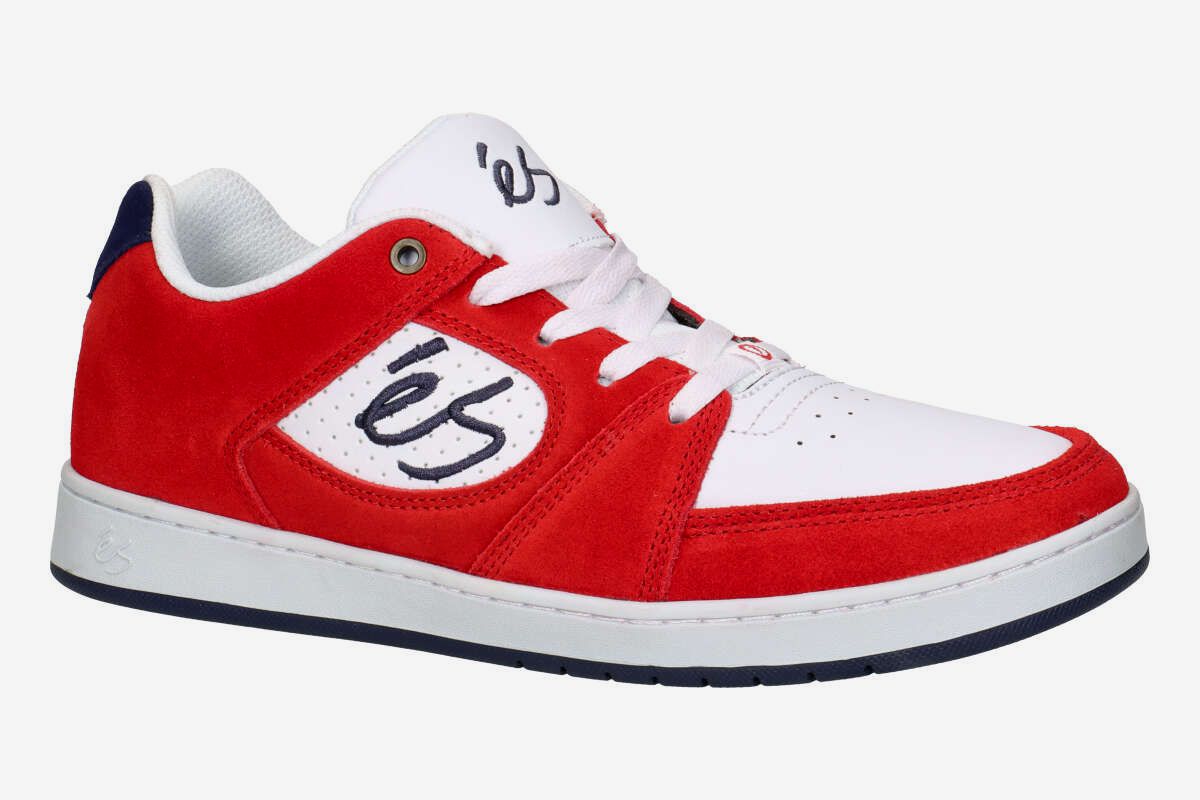 éS Accel Slim Shoes (red white navy)