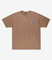 HUF No-Fi Triple Triangle T-Shirty (camel)