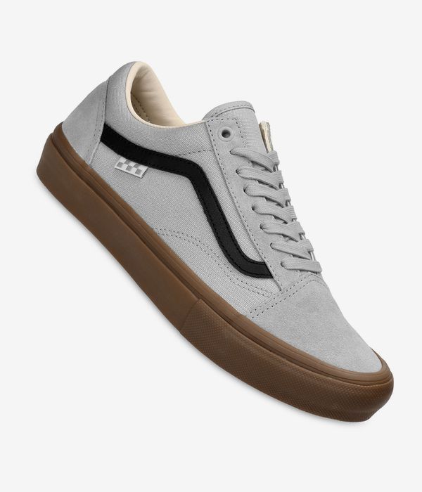 Shop Vans Skate Old Skool Shoes (grey gum) online | skatedeluxe
