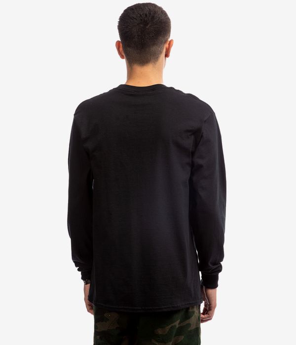 Thrasher Doubles Top z Długim Rękawem (black)