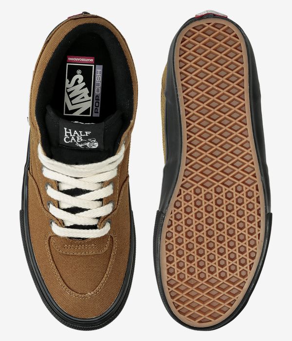 Vans Skate Half Cab Duck Canvas Schuh (golden brown black)