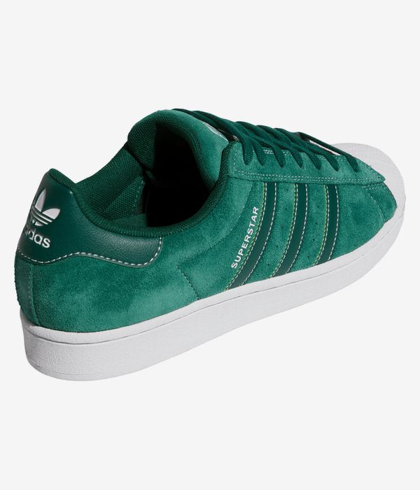 adidas Skateboarding Superstar ADV Scarpa (core green white core green)