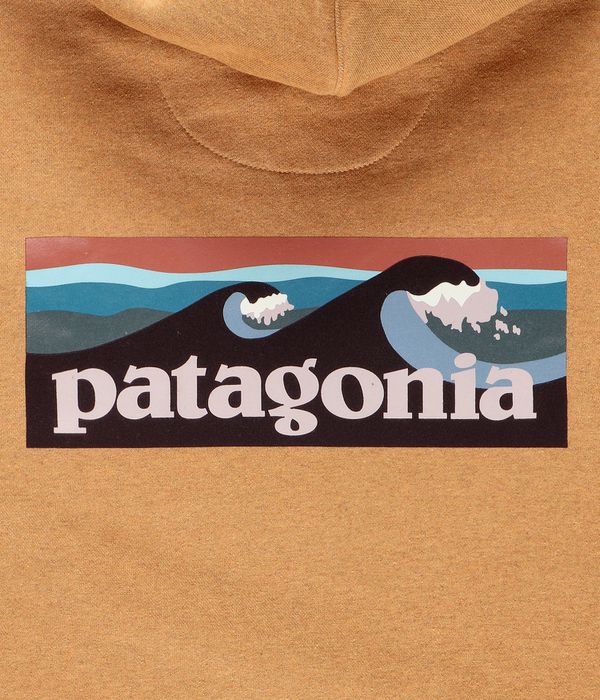 Shop Patagonia Boardshort Logo Uprisal Hoodie (dried mango) online