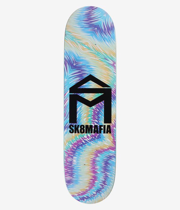 Shop Sk8Mafia House Logo 8.1" Skateboard (tie dye) | skatedeluxe