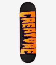 Creature Logo Outline Stumps 8.51" Planche de skateboard (black orange)