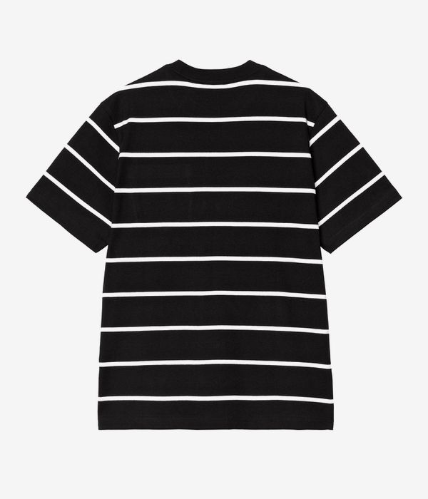 Carhartt WIP Aiken Pocket T-Shirty (stripe black)
