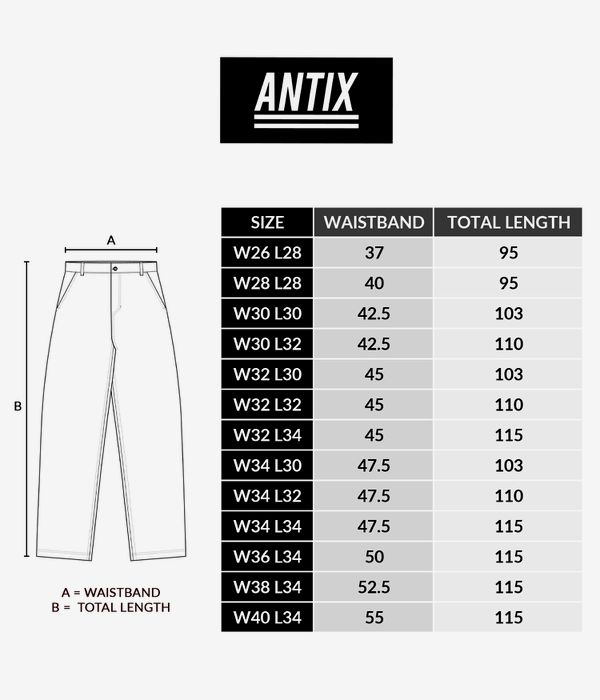 Antix Atlas Jeans (used black)