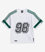 adidas Tyshawn Jersey T-Shirt (white ice gold collegiate green)