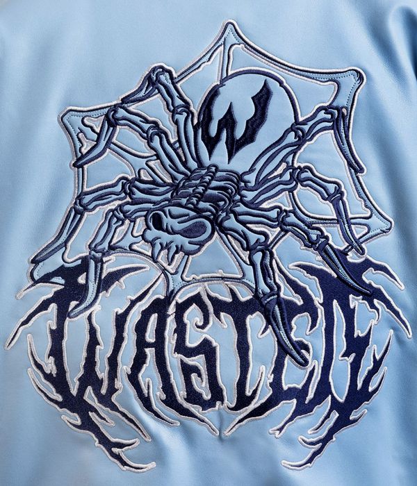 Wasted Paris Prey Varsity Jacket (light blue)