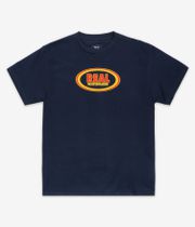Real Oval T-Shirt (true navy red)