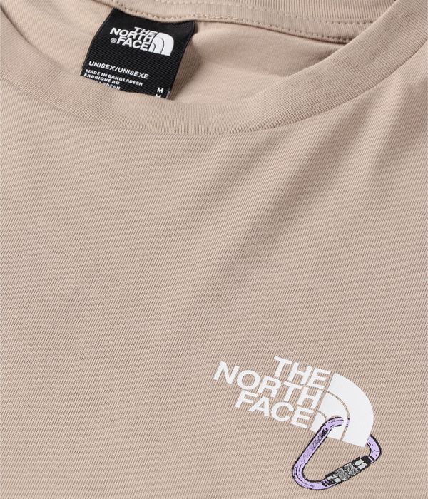 The North Face Explore Carabiner Relaxed T-Shirt (mushroom grey)