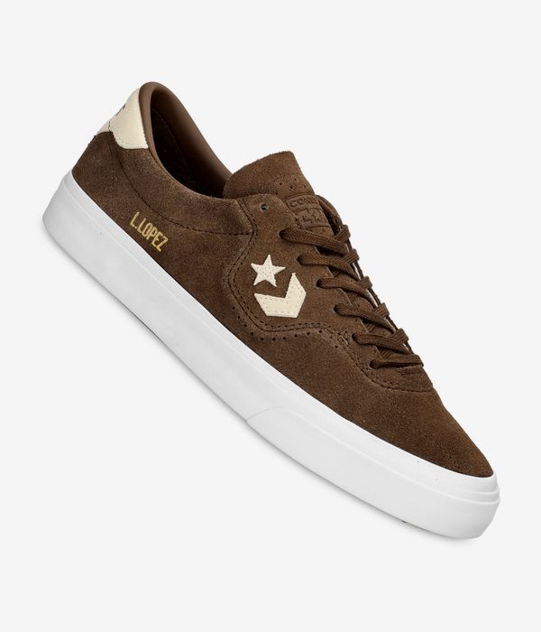 Converse CONS Louie Lopez Pro Shaggy Suede Chaussure (chestnut brown natural ivo)