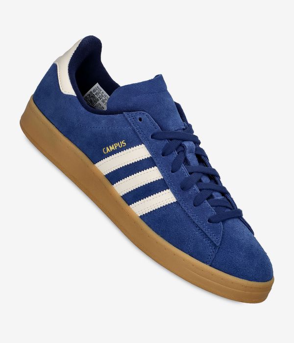 adidas Skateboarding Campus ADV Chaussure (dark blue chalk white gum)