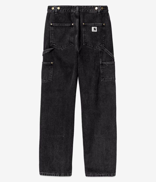 Carhartt WIP W' Nashua Doube Knee Smith Jeans women (black stone washed)