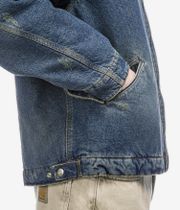 Carhartt WIP OG Detroit Cotton Bradenton Giacca (blue grind wash)