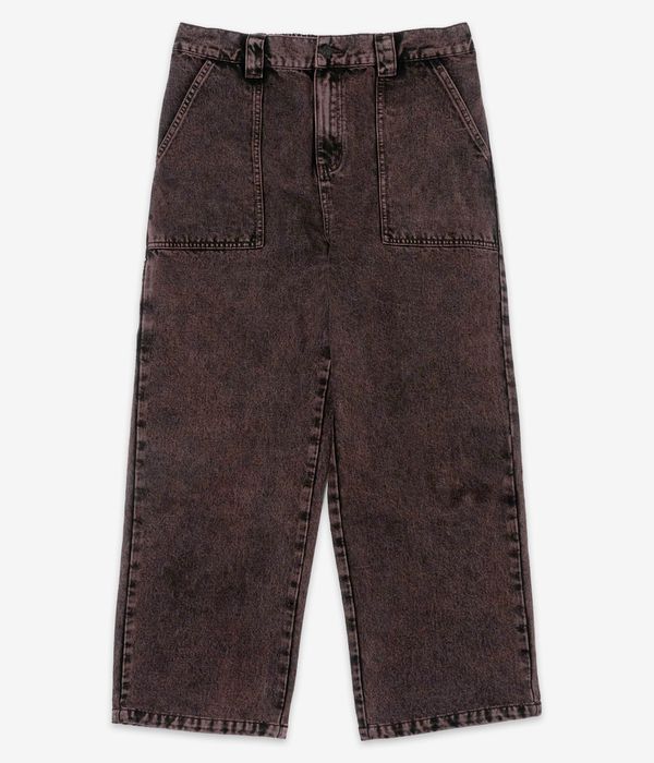 Poetic Collective Painter Jeans (brown acid denim wash)