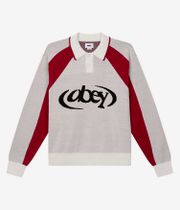 Obey Soccer Polo Felpa (white multi)