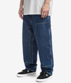 Carhartt WIP Double Knee Cotton Pant Smith Jeans (blue stone washed)