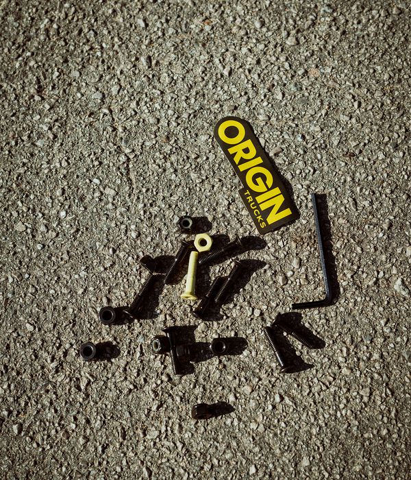 Origin Precision 1 1/4" Montageset (black yellow) Innensechskant