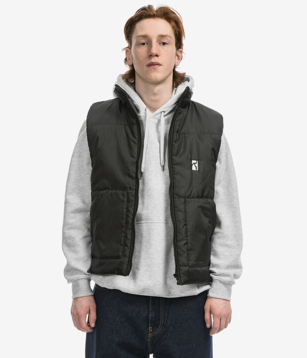 Poetic Collective Puffer Vest (black)